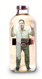 Can't read the label inside the bottle