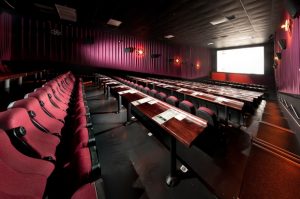 Alamo Drafthouse Interior architecture photography by austin photographer david hill