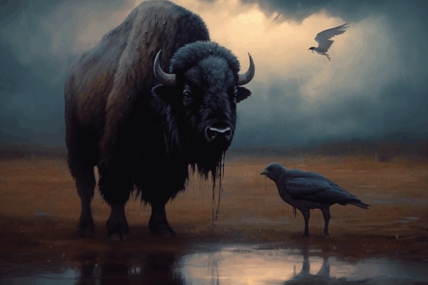 The Bison and The Raven: A Tale of Resilience and how to Escape adversity